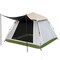 Portable Pop-Up Camping Tent 2-4 Person Family Waterproof Dome Beige Green Grey